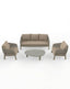 Royalcraft Outdoor Furniture ZURO 5-Seater Lounging Set with Coffee Table House of Isabella UK