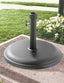 Royalcraft Parasol Bases Polycrete Outdoor Parasol Base 16kg Round - Grey House of Isabella UK