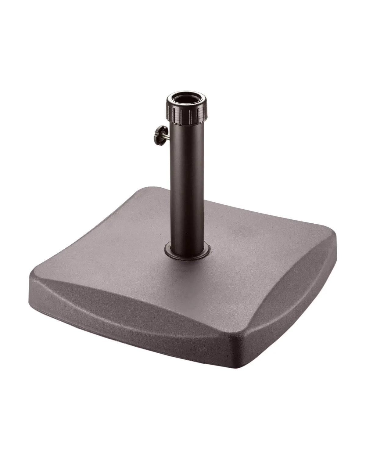 Royalcraft Parasol Bases Polycrete Outdoor Parasol Base 25kg Square - Brown House of Isabella UK
