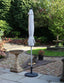 Royalcraft Parasols Crank and Tilt LED Strip Parasol - Ivory House of Isabella UK