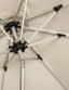 Royalcraft Parasols Crank and Tilt LED Strip Parasol - Ivory House of Isabella UK