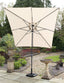 Royalcraft Parasols Crank and Tilt Rectangular Parasol - Ivory House of Isabella UK