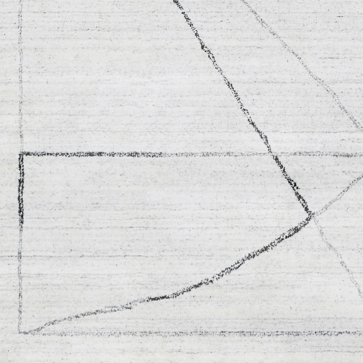 Costilla Modern Rug in White - 274 x 396 cm