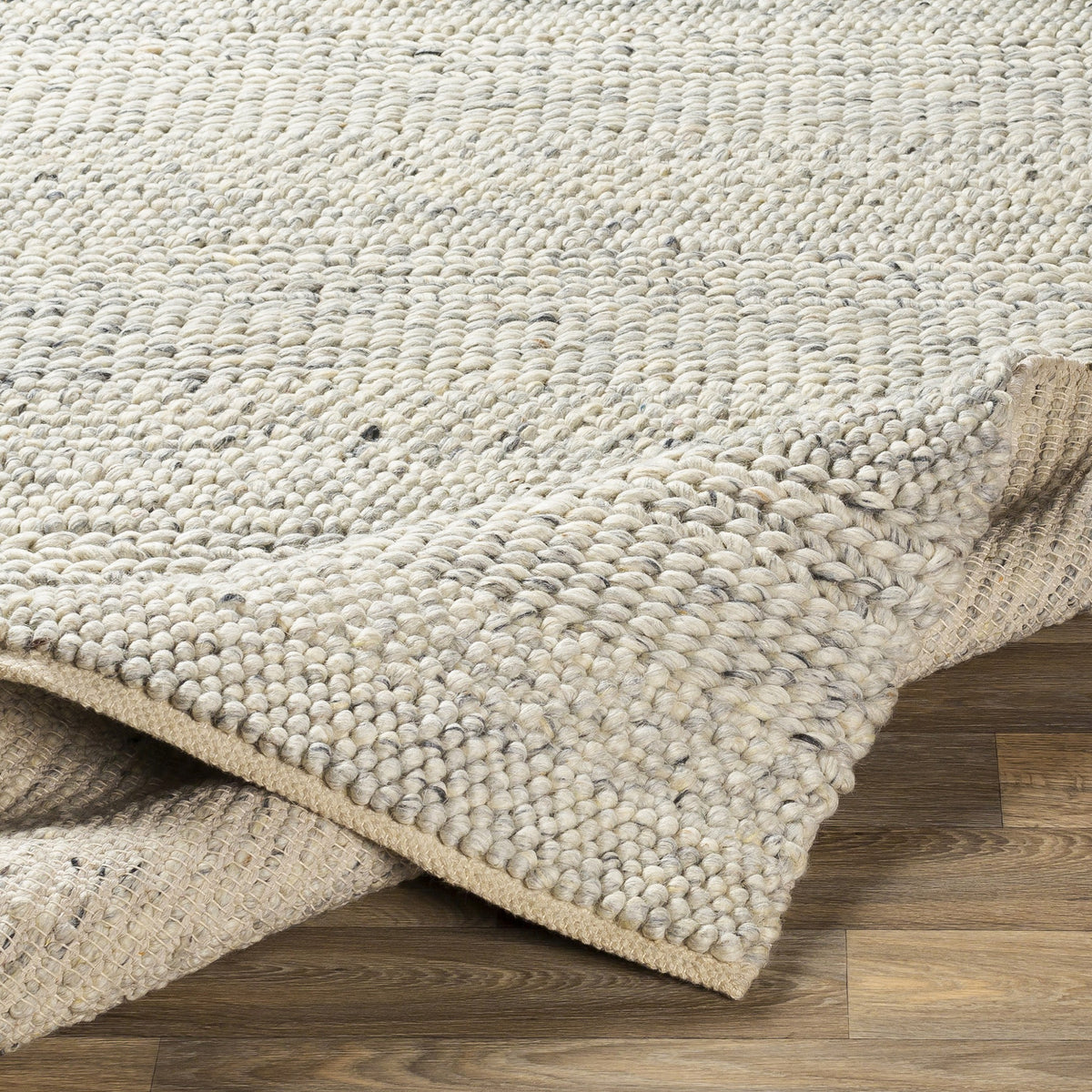 Clifton Hand Woven Rug in Neutral - 244 x 304 cm