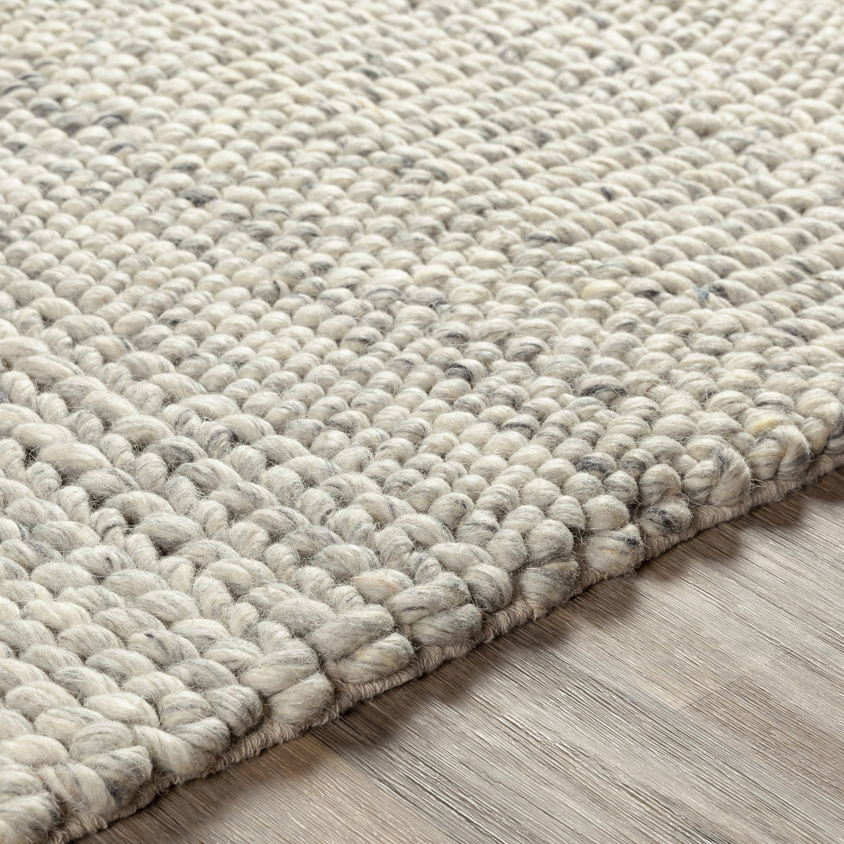 Clifton Hand Woven Rug in Neutral - 244 x 304 cm