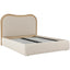Sandford Curved Upholstered Bed - King Size