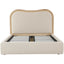 Sandford Curved Upholstered Bed - King Size