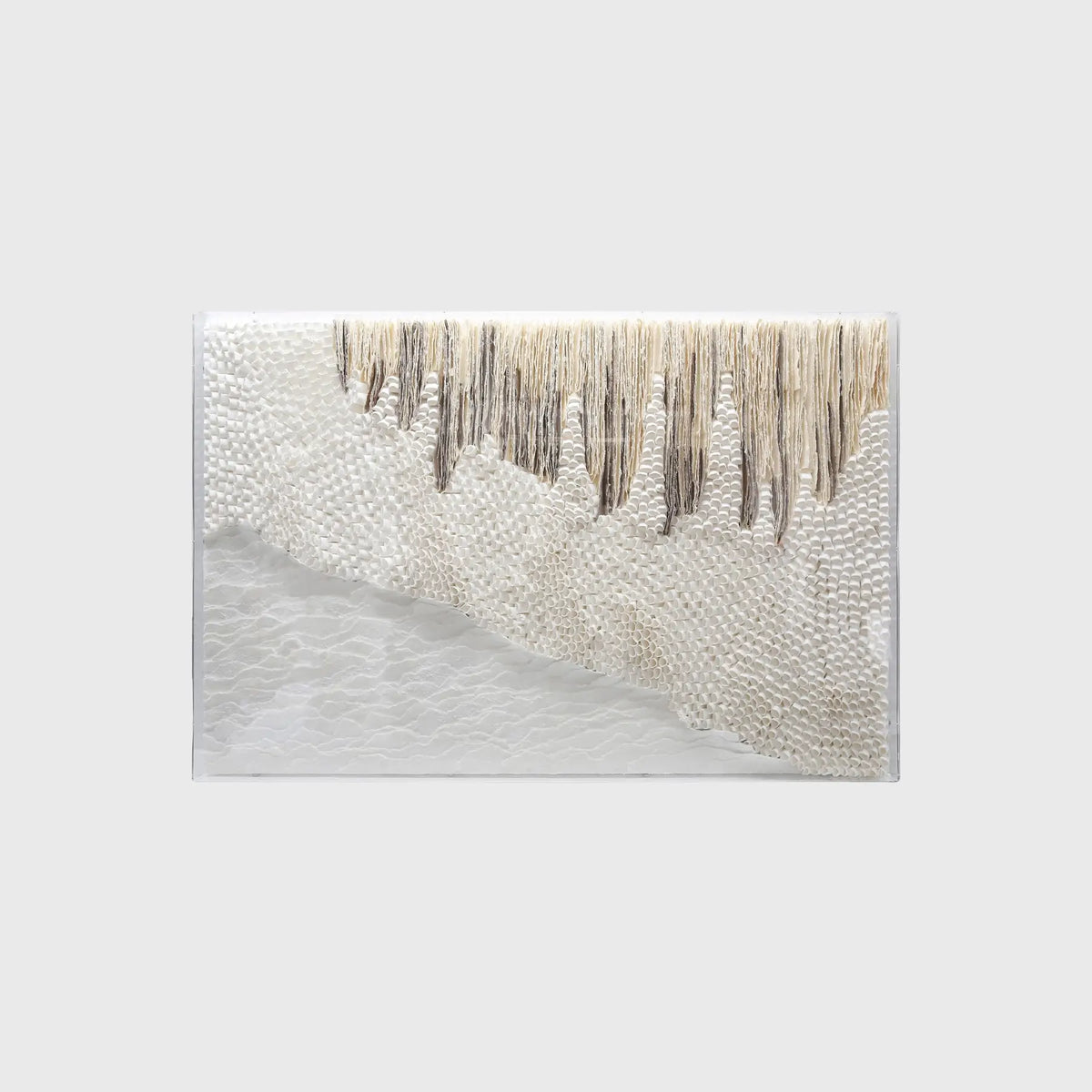 Serenity Falls Handmade Dimensional Paper Wall Art