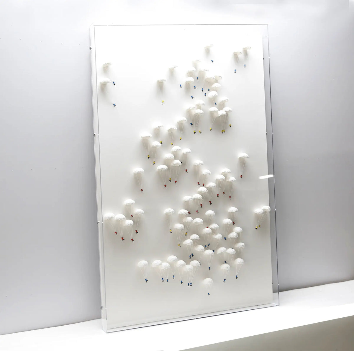 Parachute Handmade Dimensional Paper Wall Art