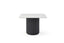 Lantine Marble Side Table - Matt Black