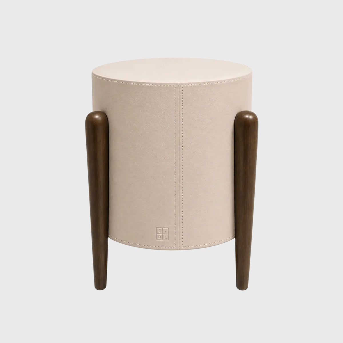 Skylon Pumice Leather Stool