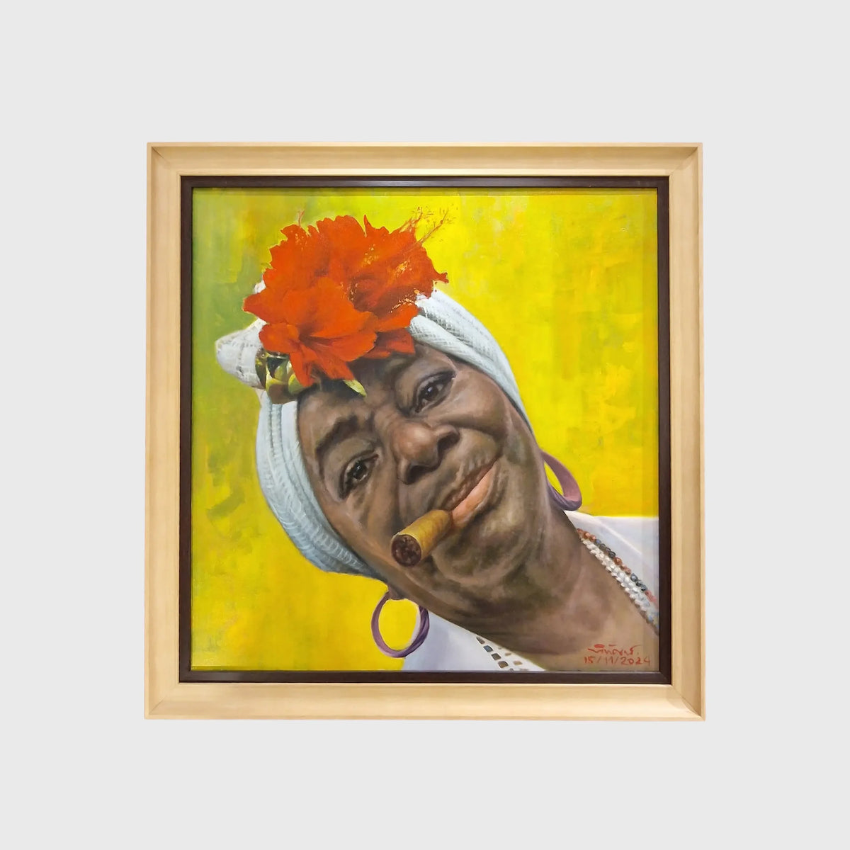 Smoke of Wisdom Original Painting