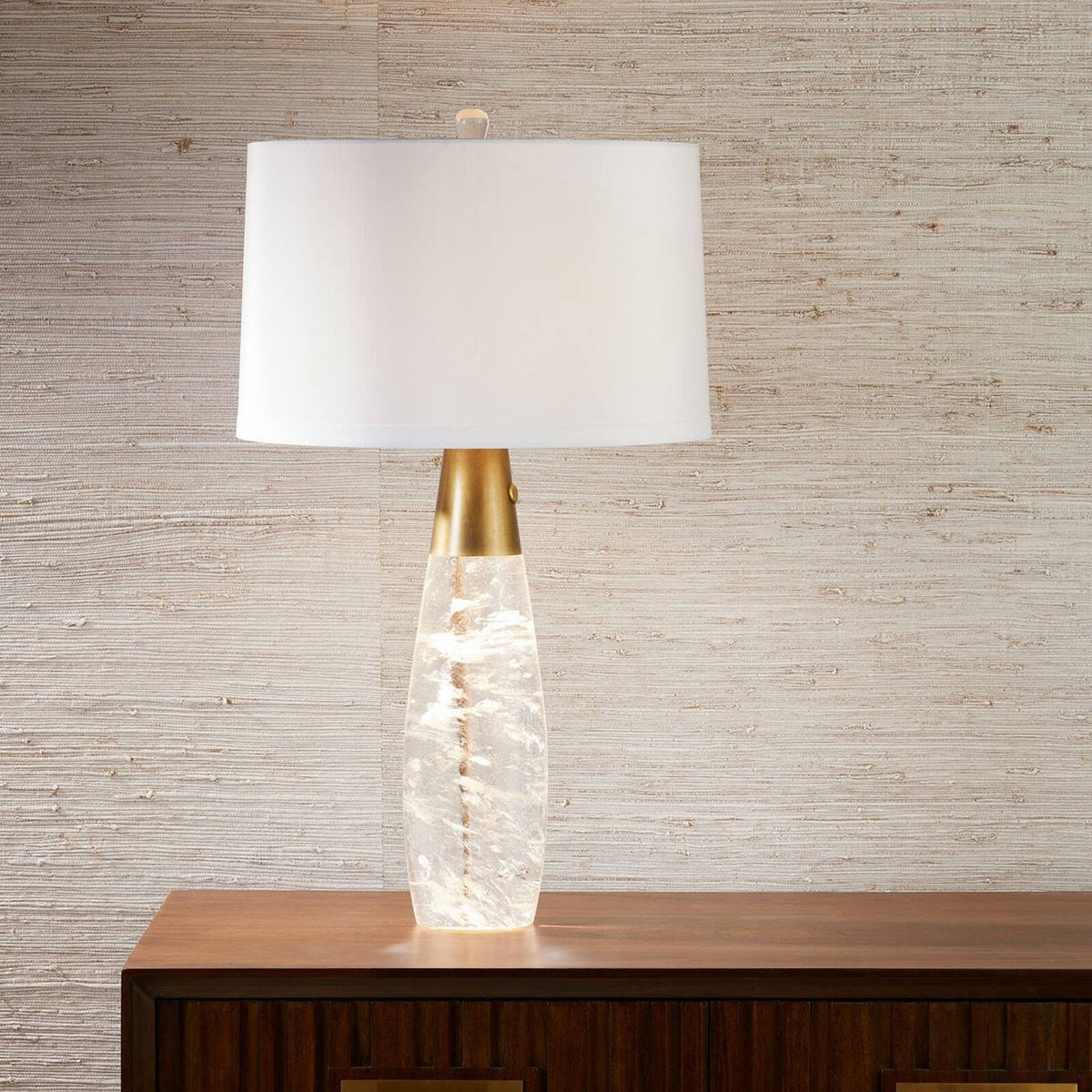 Snow Glow Table Lamp