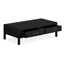 Soho Black Oak Veneer 2 Drawer Coffee Table
