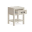 Soho Cream Oak Veneer 1 Drawer Bedside Table