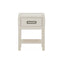 Soho Cream Oak Veneer 1 Drawer Bedside Table