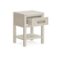 Soho Cream Oak Veneer 1 Drawer Bedside Table