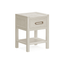 Soho Cream Oak Veneer 1 Drawer Bedside Table