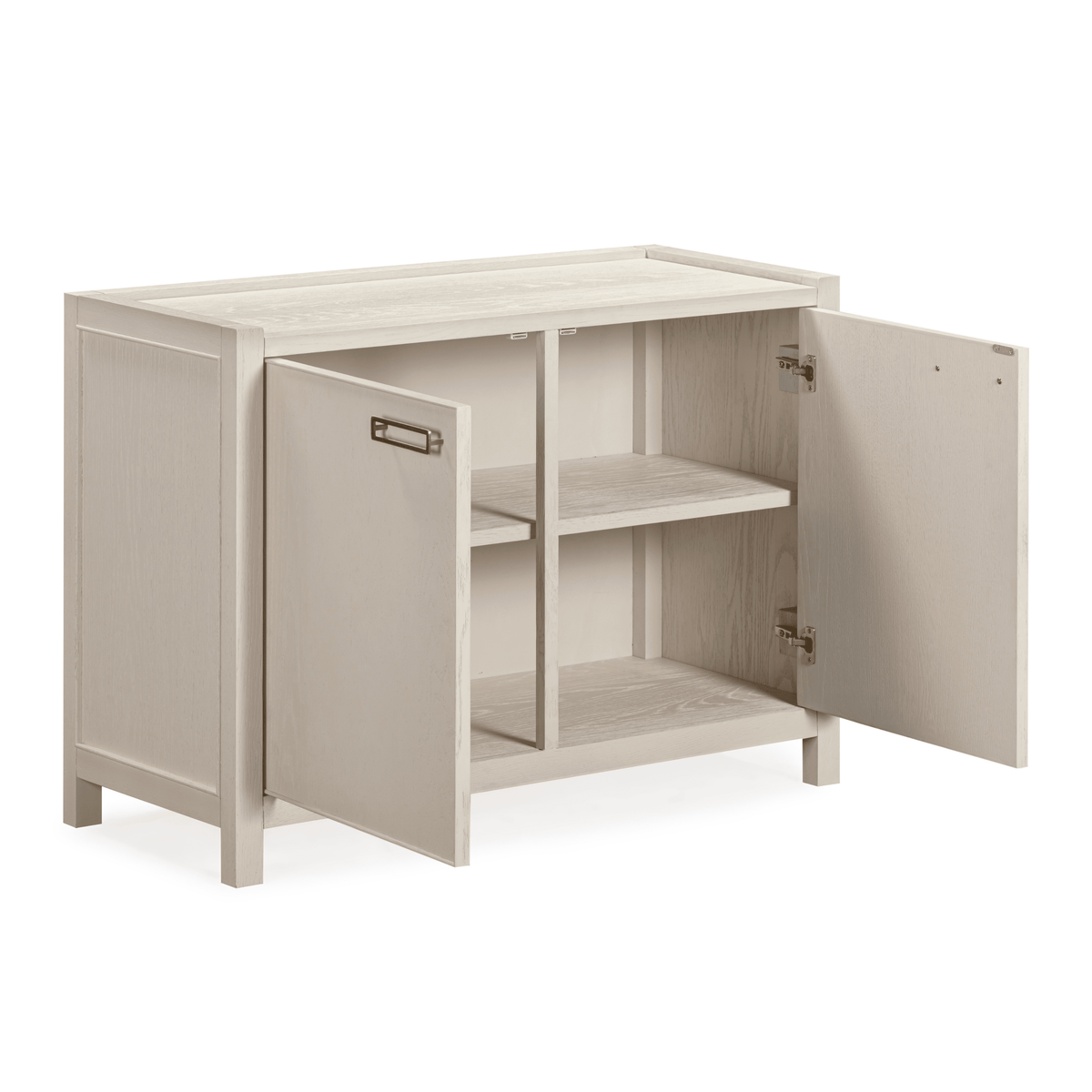 Soho Cream Oak Veneer 2 Door Sideboard