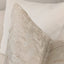 Sorrel Cream & Gold Metallic Abstract Patterned Cushion Cover & Insert