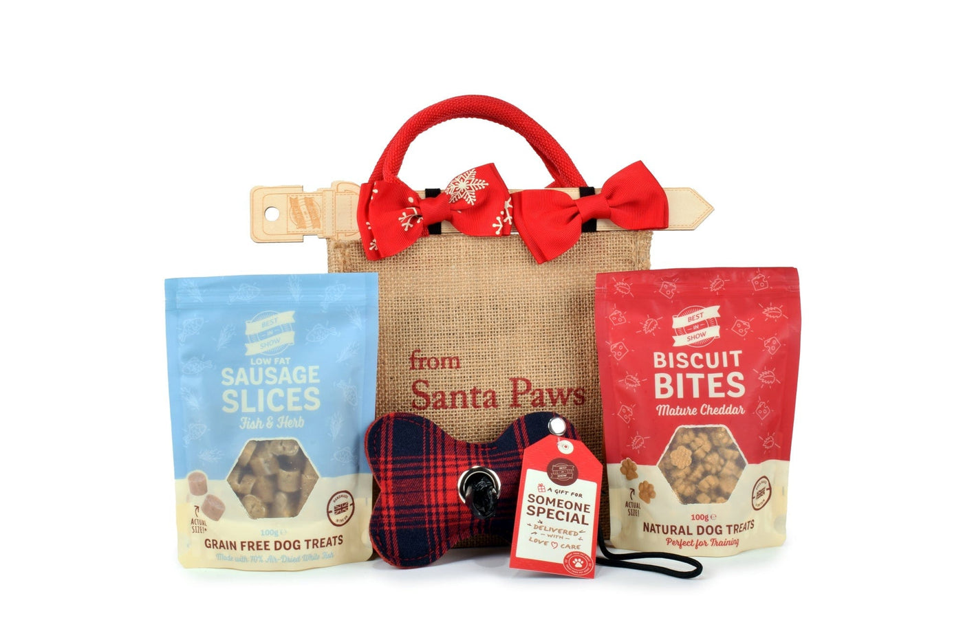 Spicers Of Hythe Gifts & Hampers Best In Show Santa Paws Gift Bag House of Isabella UK