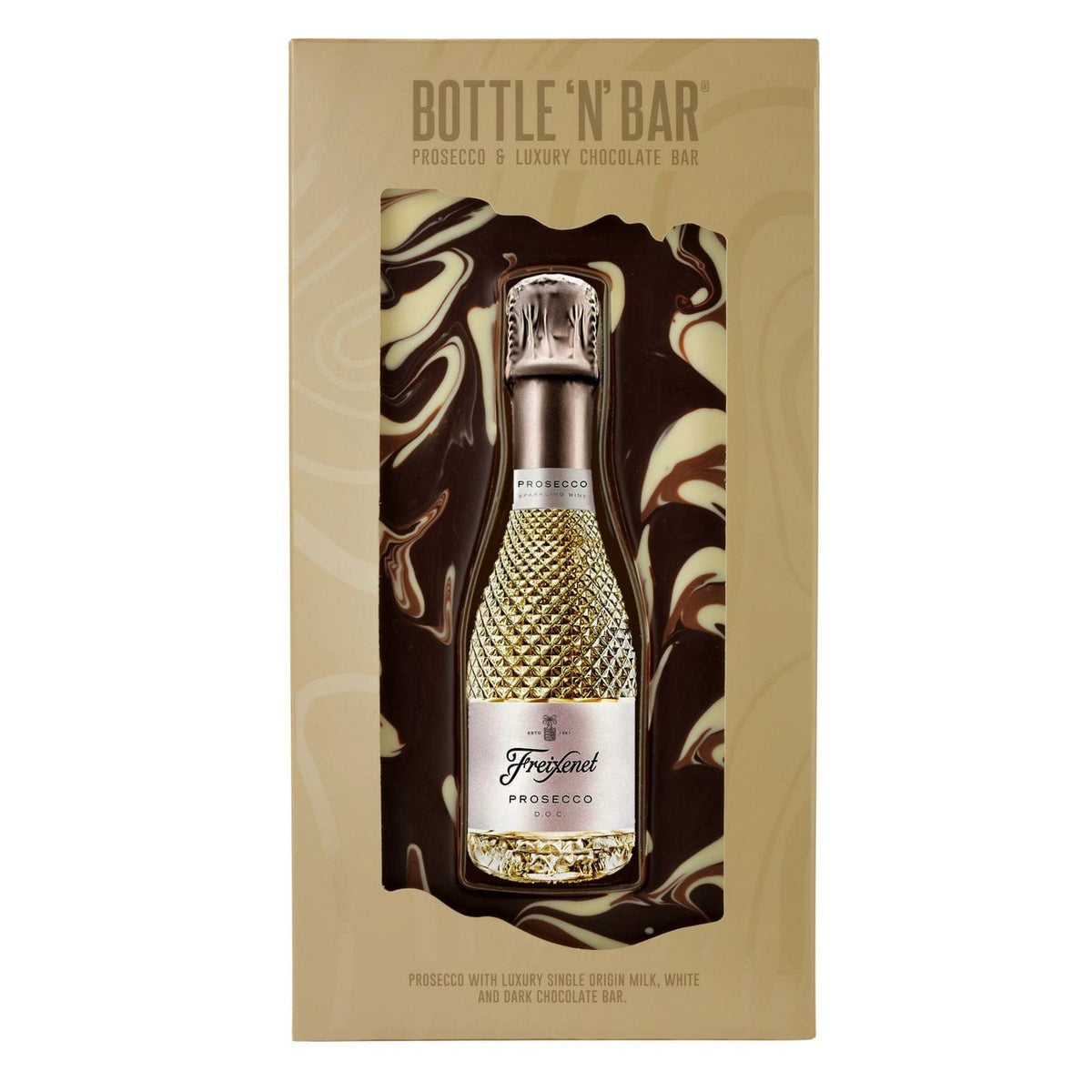 Spicers Of Hythe Gifts & Hampers Freixenet Prosecco & Chocolate Gift - Bottle 'N' Bar House of Isabella UK