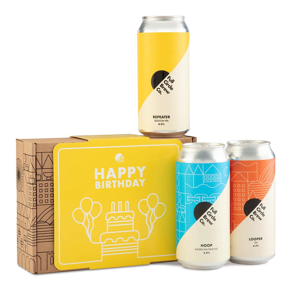 Full Circle Brew - 3-Can Gift Pack (Happy Birthday).