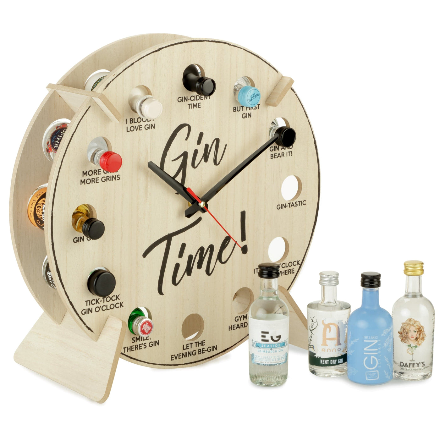 Spicers Of Hythe Gifts & Hampers Gin Time (Clock Only) House of Isabella UK