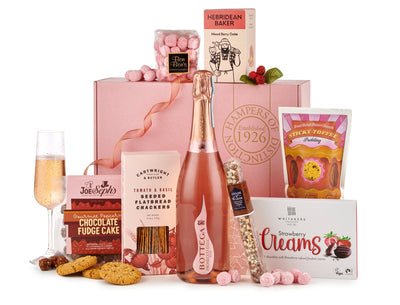 Spicers Of Hythe Gifts & Hampers Luxury Rose Prosecco Gift Box House of Isabella UK