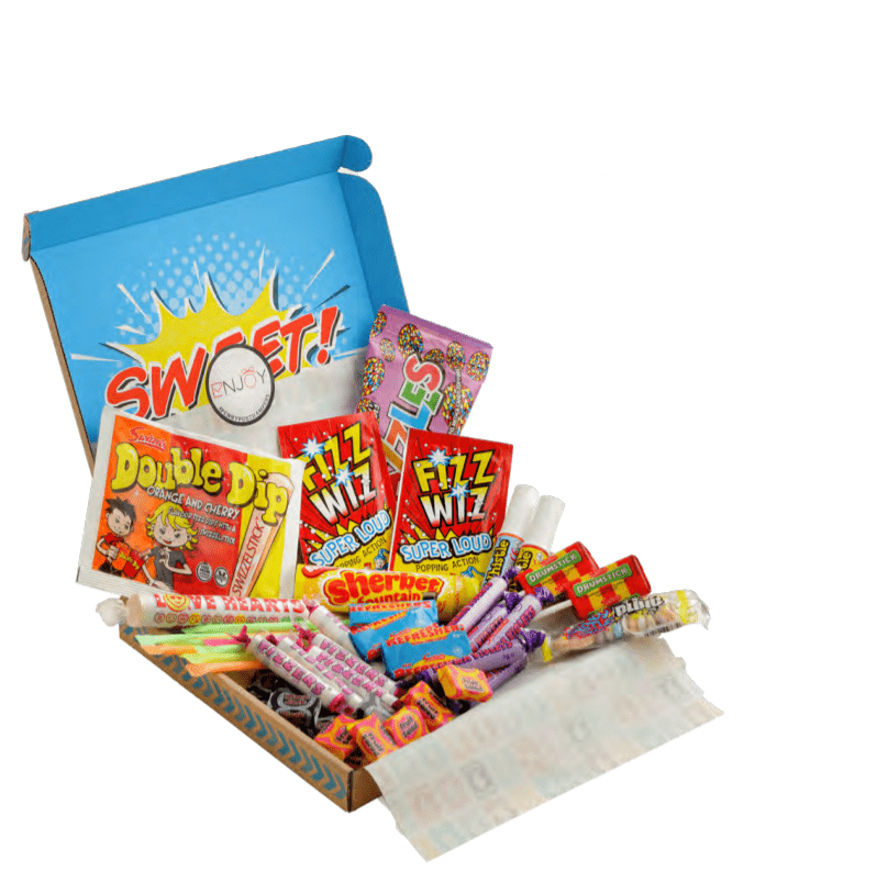 Retro Sweets Hamper - Penny Post Letterbox Gift.