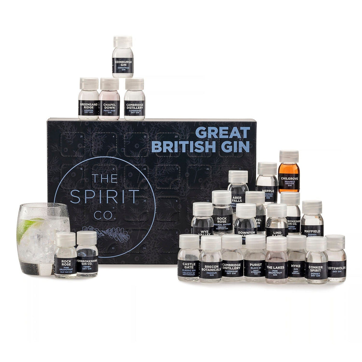Spirit & Co Great British Gin Advent.