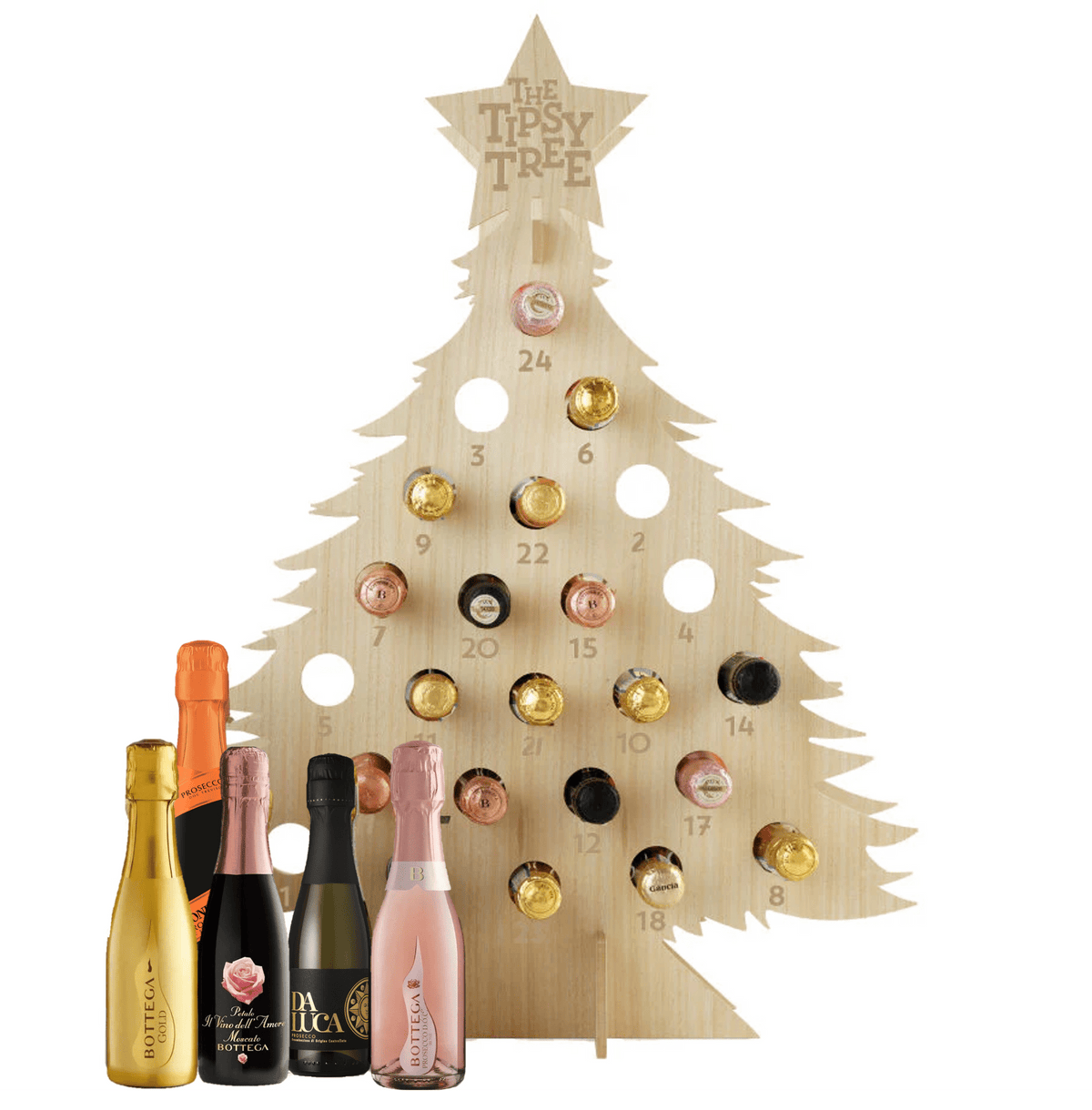 Tall Tipsy Tree with Fizz.