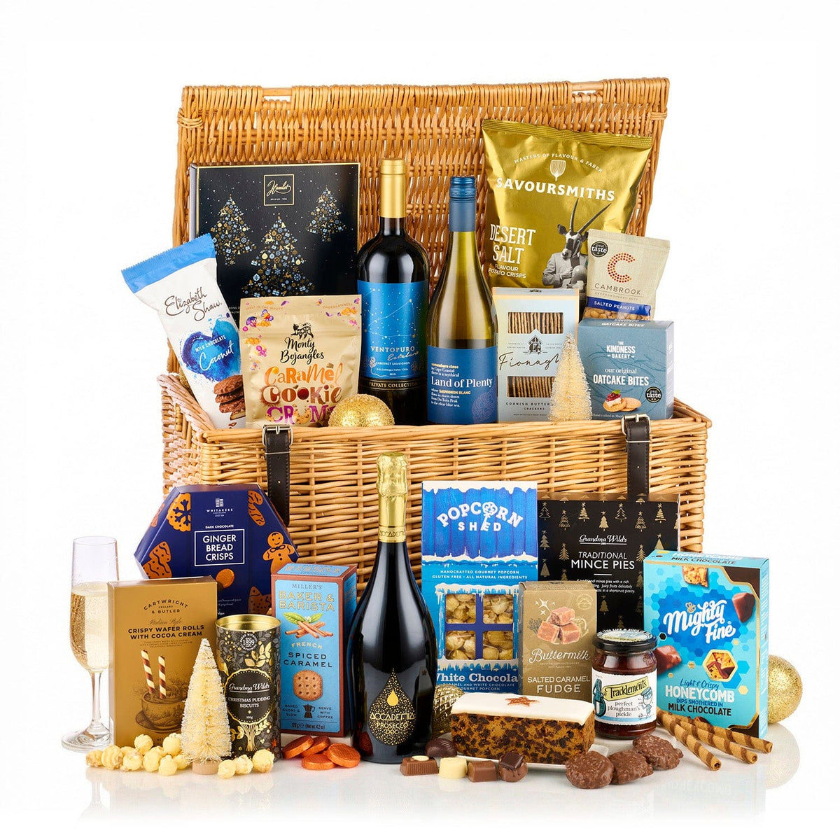 Spicers Of Hythe Gifts & Hampers The Christmas Eve | Premium Corporate Wine & Prosecco Hamper | Christmas 2026 House of Isabella UK