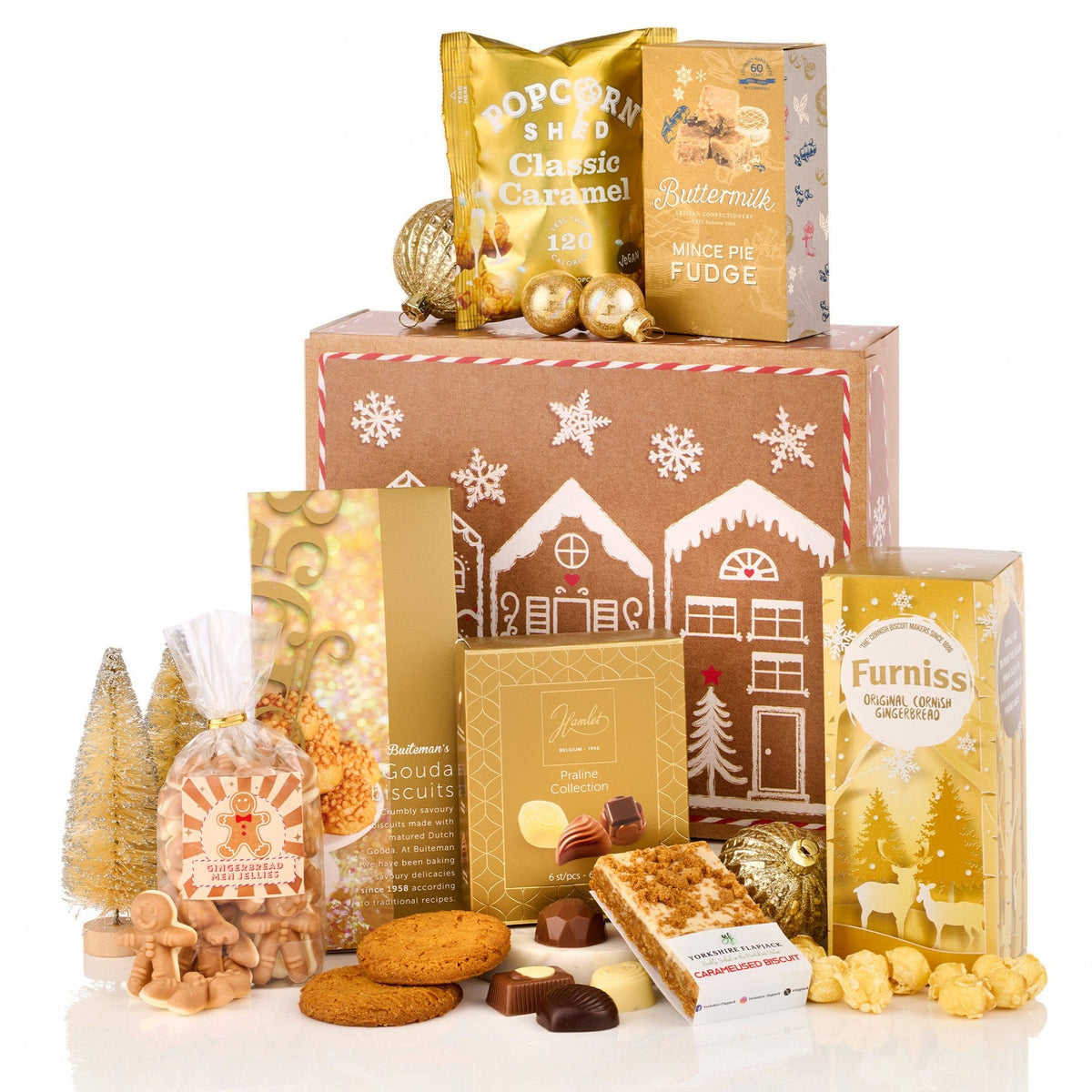 Spicers Of Hythe Gifts & Hampers The Christmas Gift Box | Alcohol-Free Corporate Christmas Sweet Gift | Christmas 2026 House of Isabella UK