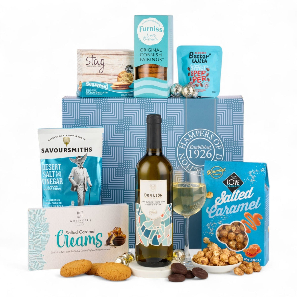 Spicers Of Hythe Gifts & Hampers The Metropolitan with White Wine House of Isabella UK