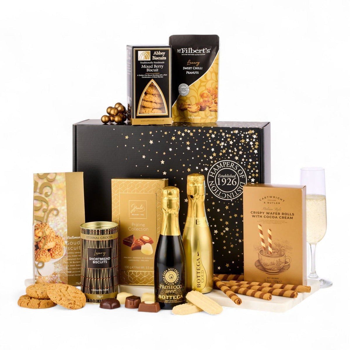 Spicers Of Hythe Gifts & Hampers The Sparkle Prosecco Hamper House of Isabella UK