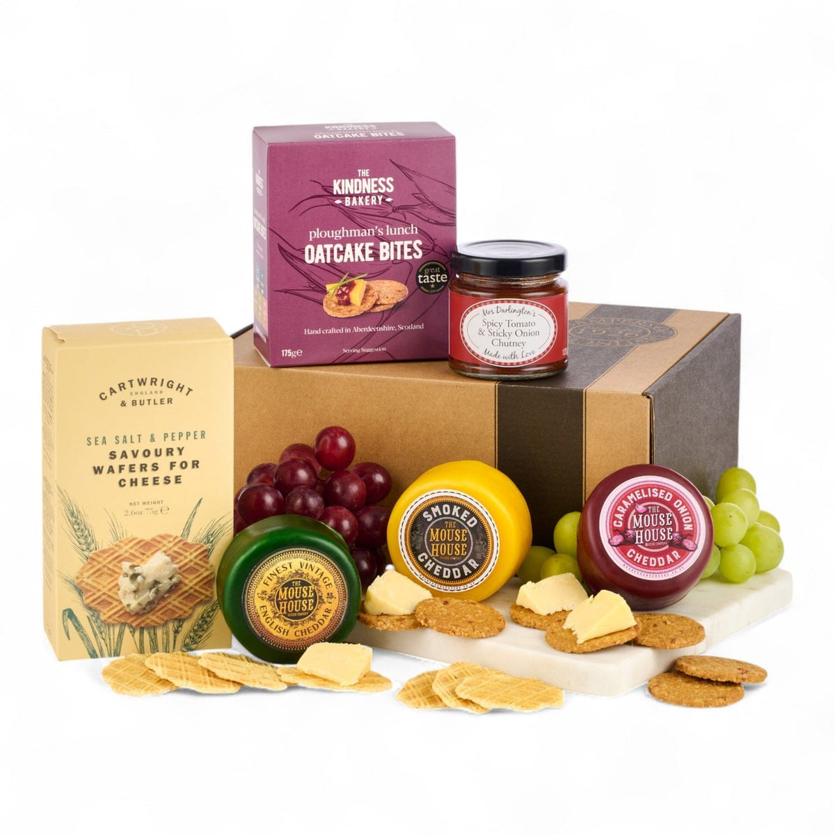 Spicers Of Hythe Gifts & Hampers Three Cheese Hamper House of Isabella UK