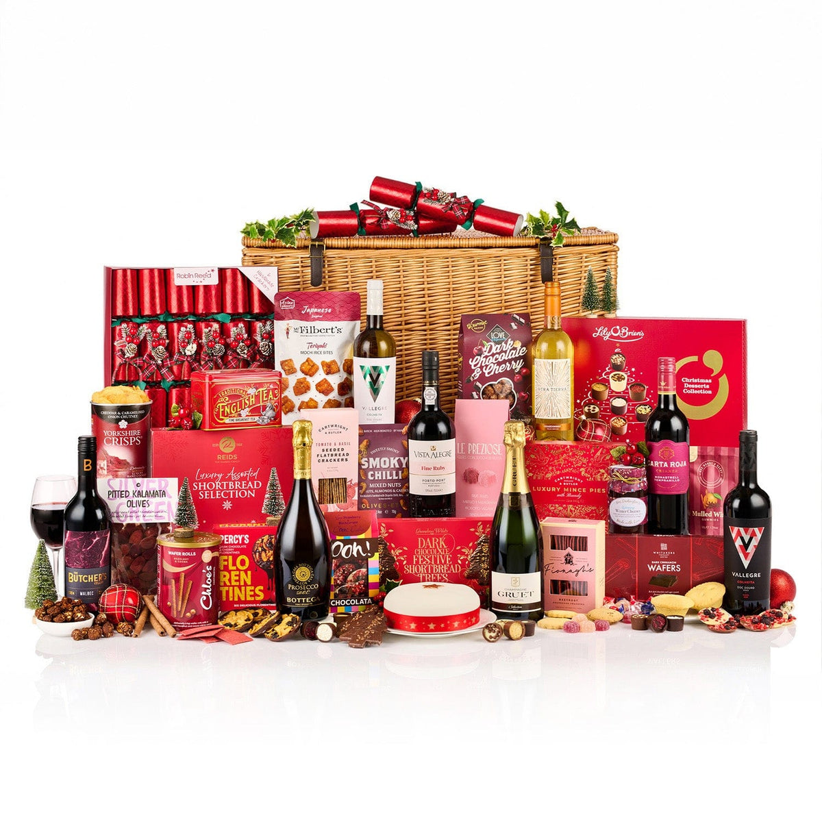 Spicers Of Hythe Gifts & Hampers Yuletide Splendour | Premium Corporate Luxury Champagne Gift | Christmas 2026 House of Isabella UK