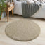 Washable Stone Shaggy Rug