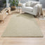 Washable Stone Shaggy Rug
