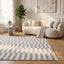 Loft Striped Grey Rug
