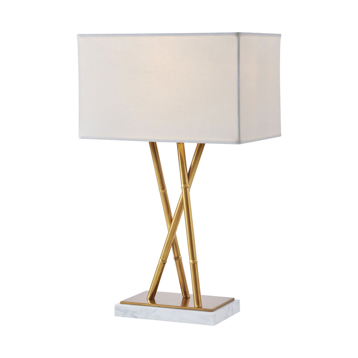 Kesden Trio Table Lamp in Brass
