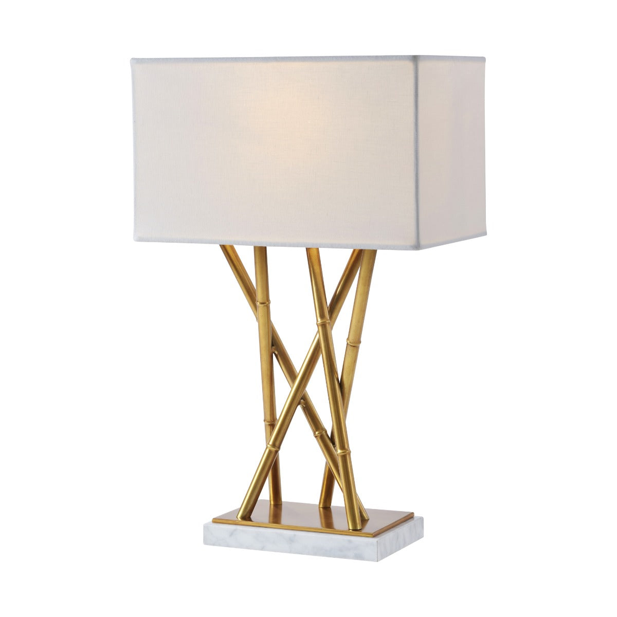 Kesden Cluster Table Lamp in Brass