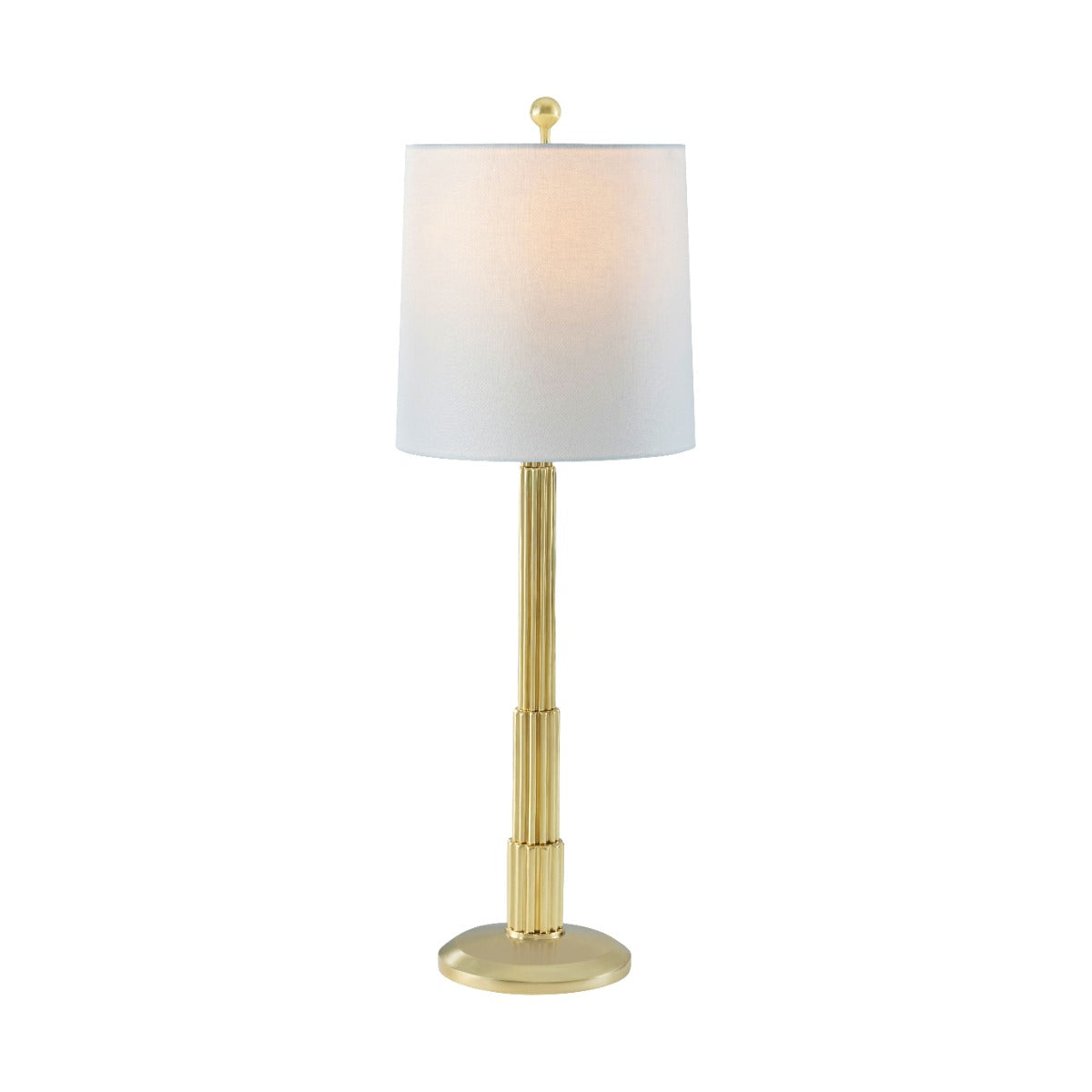 Empire Buffet Lamp in Brass