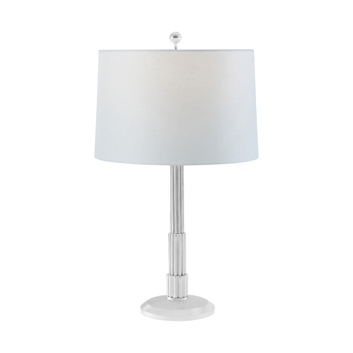 Empire Table Lamp in Nickel