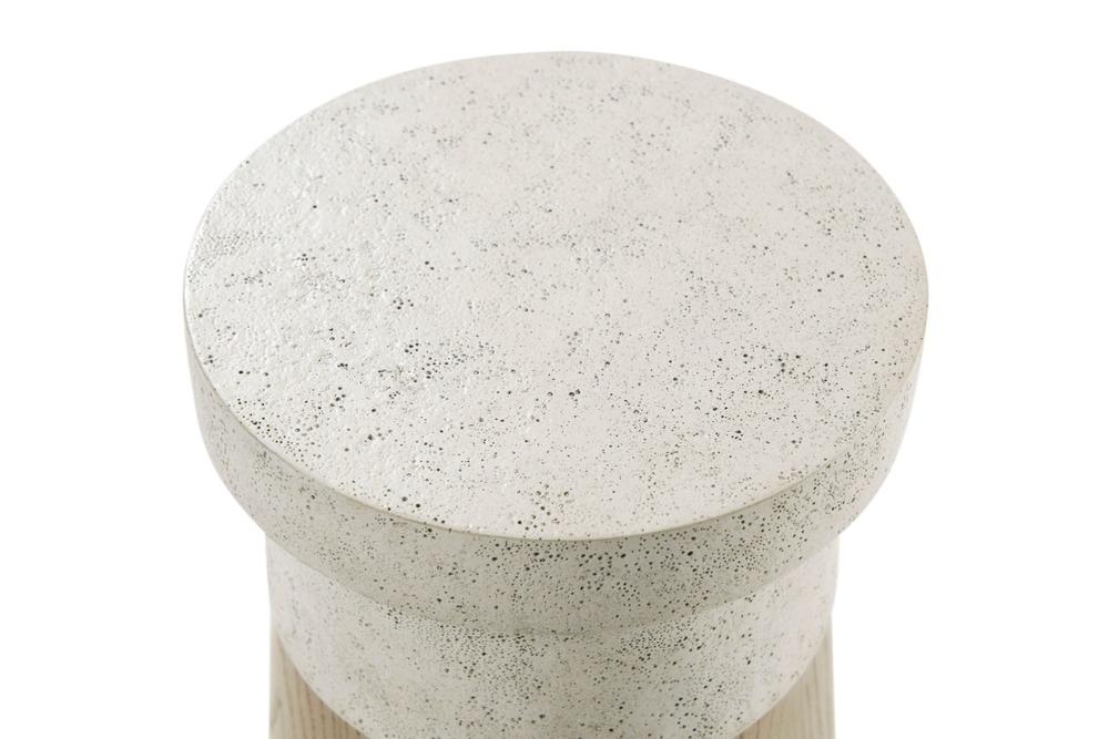 Catalina Accent Table in Dune Finish