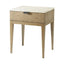 Theodore Alexander Bedroom Catalina Single Drawer Nightstand in Dune Finish House of Isabella UK