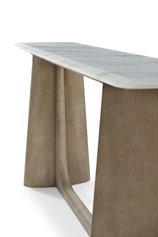 Repose Console Table Marble Top