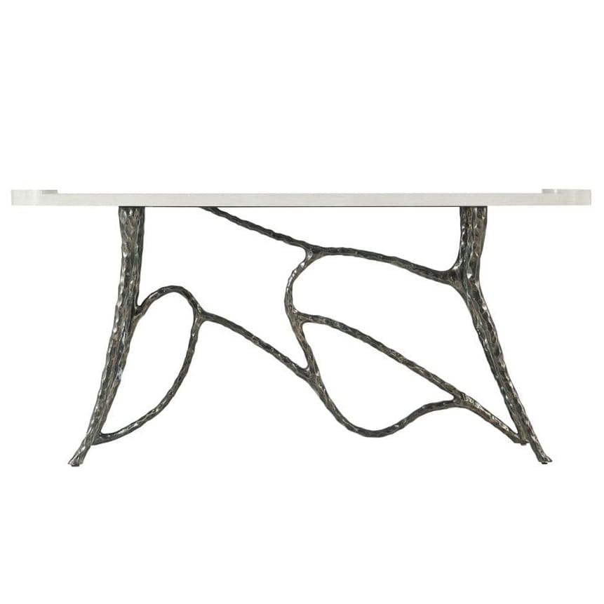 Essence Console Table in White Oak