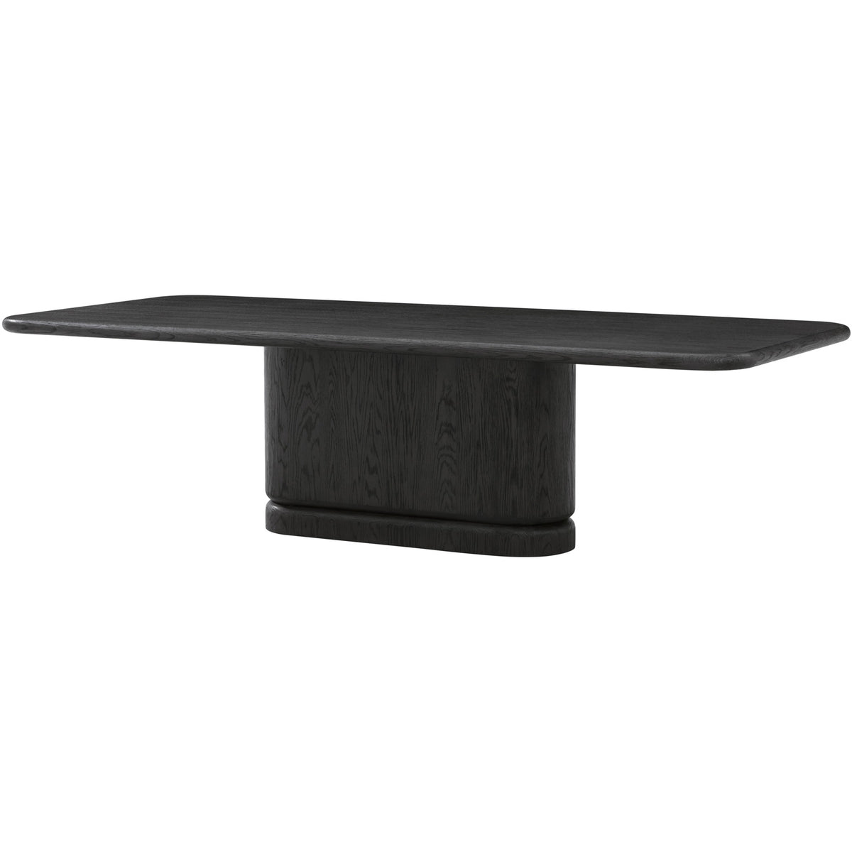 Luna Rectangle Dining Table Dark